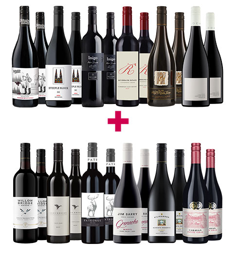 Red Cellar Favourites & B.I.G Red Champions 24-btl BULK DEAL