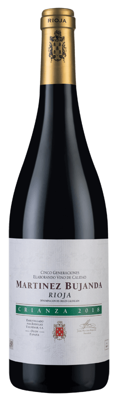 Familia Martínez Bujanda Crianza Tempranillo