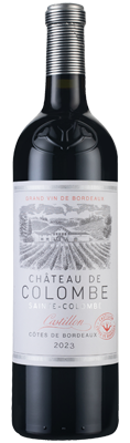 Château de Colombe Castillon Côtes de Bordeaux 2023