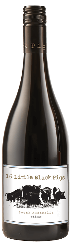 16 Little Black Pigs Shiraz