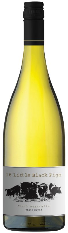 16 Little Black Pigs White Blend