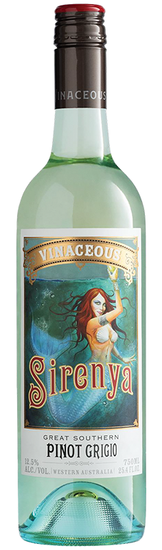 Vinaceous Sirenya Great Southern Pinot Grigio