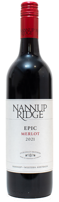 Nannup Ridge Epic Blackwood Valley Merlot 2021