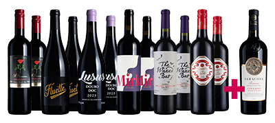 International Reds SALE Dozen + FREE 98pt ‘Super Tuscan’ 