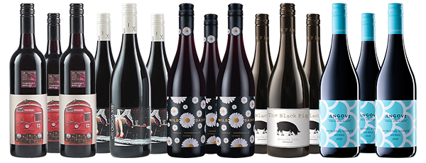 Jumbo Winter 15btl Reds Case