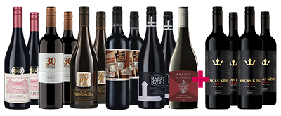 11 Reds + 4 Free Shiraz worth $300
