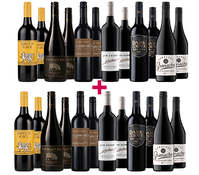 Best In Glass Aussie Red Champions 24-bottle BULK DEAL 