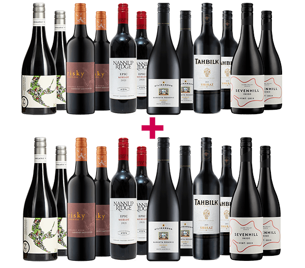 Mature Aussie Reds 24-Bottle BULK DEAL
