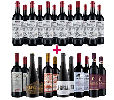 Mature Reds of Spain + Castillo de Epifania Rioja Alta 24-btl BULK DEAL 
