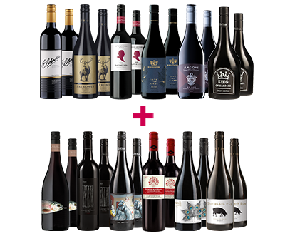 Barossa Shiraz Showcase & Winter warming Reds 24-bottle BULK DEAL 