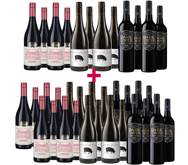 3 Case BULK DEAL Black Pig, Dark Corner & Caravan