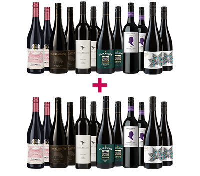 Gold-Medal Aussie Reds 24-bottle BULK DEAL