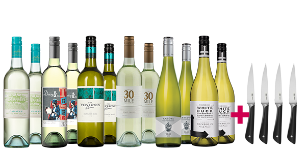 Everyday Whites Dozen + Free Steak Knives