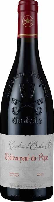 Création d'Émilie B Châteauneuf-du-Pape 2023