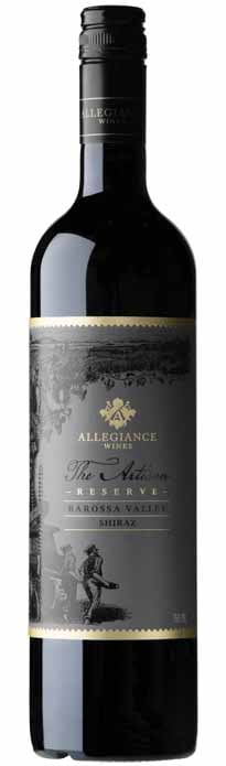 Allegiance Wines The Artisan Reserve Barossa Valley Shiraz 2021