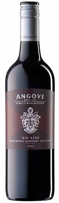 Angove Bin 4288 Coonawarra Cabernet Sauvignon 2022