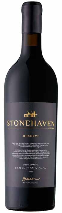 Stonehaven Reserve Limited Release Coonawarra Cabernet Sauvignon 2021